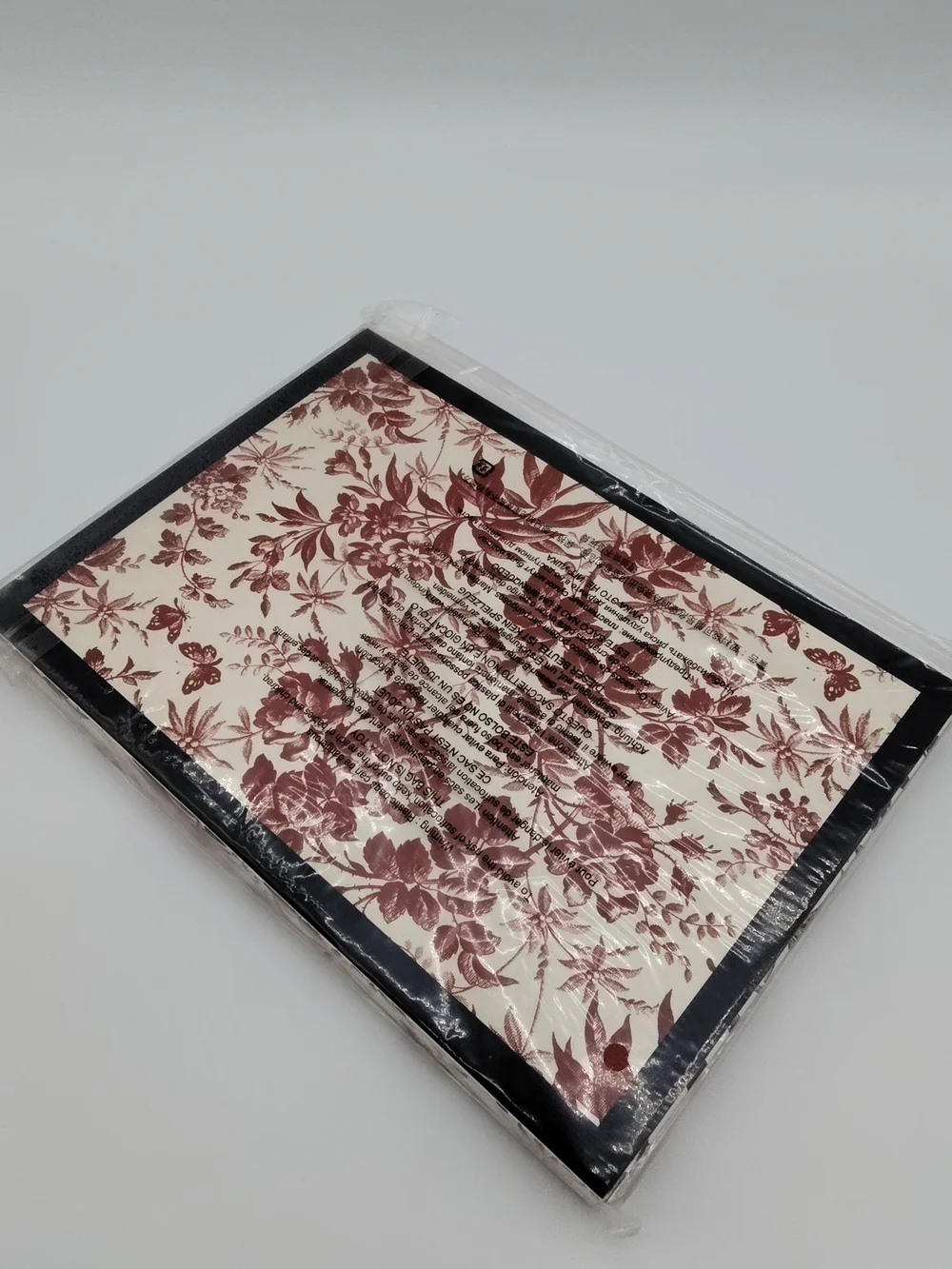 GUCCI BLOOM Beauty Floral Cosmetic Pouch Pink Toile Travel Makeup Case NWT NIB